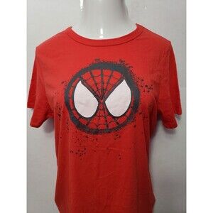 Marvel Women's Plus Red Spiderman T-Shirt Top- 1X